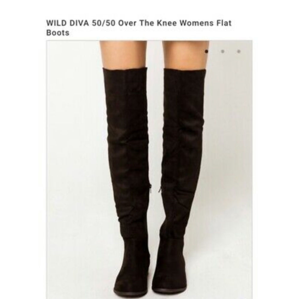 Wild Diva over-the-knee boots
